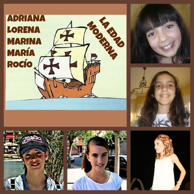 Timeline: LA EDAD MODERNA EN GRUPO: ROCÍO, MARINA, MARÍA , LORENA Y ADRIANA.