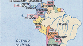 Timeline: La independecia de America hispana