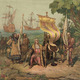 Columbus landing new world