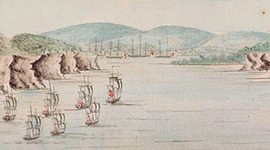 Timeline: Timeline of the first fleet