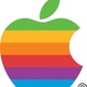 Apple rainbow logo