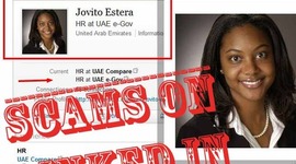 Timeline: Scams on LinkedIn