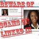 Scams on linked