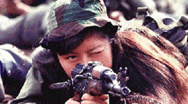 Timeline: conflicto armado en guatemala,señalando los derechos que fueron violados