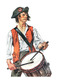 J c leyendecker re print of colonial drummer july aug 1976