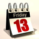 Friday the 13th calendar