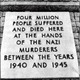 Auschwitz plaque 4mil