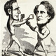 Morse abraham lincoln boxing with jefferson davis 1861
