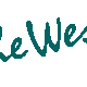 The west logo teal med