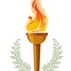 Website graphics template olympic torch fire logo22 thumb