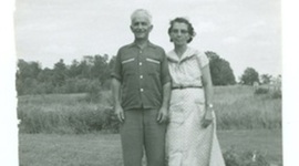 Timeline: PictureThese are my great-great-great grandparents, Norma and Howard Spencer. This photograph was taken and created around 1945.