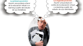 Timeline: Educación virtual: Fortalezas y debilidades - Postura A FAVOR
