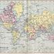 Map of the world 1911