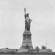 Statue of liberty bw