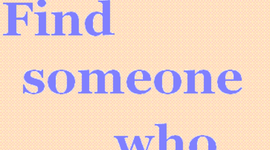 Timeline: Results of "Find someone who..."