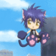Yoru laughs gif   shugo chara by kith cath