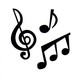 Music note clipart 5 600x560