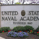 Us naval academy sign