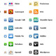 80 iconos redes sociales web 20