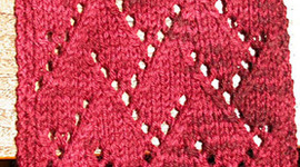 Timeline: Knitting a scarf