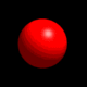 Small  spherical  solid  indivisible model