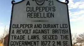 Timeline: culpeper's rebellion