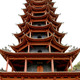 Wooden tower of sui dynasty
