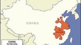 Timeline: Sui Dynasty compared to Europe