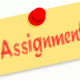 Assignments