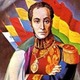Simon bolivar flags