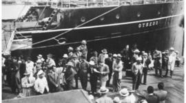 Timeline: Early immigration in the United States.