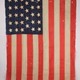 American flag in 1865