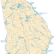 Georgia rivers map