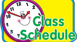 Timeline: Daily Schedule