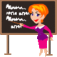 Teacher clip art 7