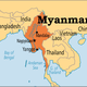 Myanmar map