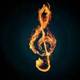 Trebel clef in fire