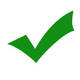Checkmark green