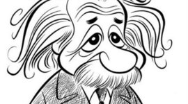 Timeline: Cartoon Timeline of Albert Einstein