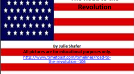 Timeline: Road to the Revolution