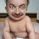 Mr bean has had a baby man its ugly