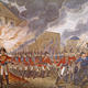The war of 1812 british forces burning everett