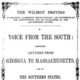 Wilmot letter