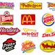 Fast food logos