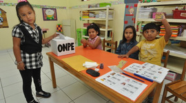 Timeline: la primera vez que vote en el jardin