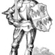 Knight in armour