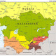 Map central asia