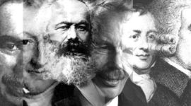 Timeline: EVOLUCION DEL PENSAMIENTO ECONOMICO