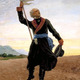 Miguel hidalgo con estandarte