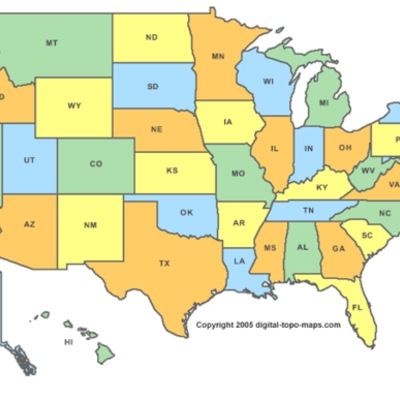 Timeline: The United States between 1789 and 1820